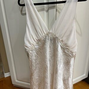 Elegant Jones New York Champagne Blush Short Nightie LN